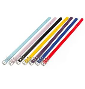 <span class=keywords><strong>Collar</strong></span> de Perro de Cuero PU de Alta Calidad, <span class=keywords><strong>16</strong></span> Colores Disponibles, Tamaño Pequeño, con Hebilla de Seguridad, Estampado Animal, Luces, Accesorios para Mascotas - Product Image 3