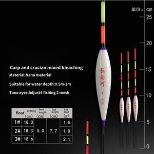 3pcs Abs <strong>Plastic</strong> Inshore Bullet Shaped Unpainted Lures Fishing Water Buoy Floating <strong>Float</strong> With Wing - Product Image 5