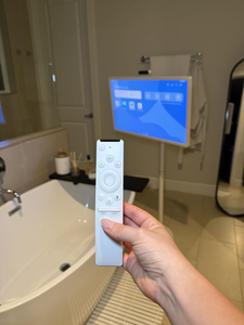 27 pouces WiFi Android 12 Portable <span class=keywords><strong>TV</strong></span> <span class=keywords><strong>sur</strong></span> roues Tablette 1080p HD Rotatif Batterie intégrée <span class=keywords><strong>Mobile</strong></span> Écran tactile Portable Smart <span class=keywords><strong>TV</strong></span> - Product Image 4