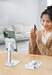 Đa-Chức Năng Có Thể Gập Lại Điện Thoại Máy Tính Bảng Đứng Chiều Cao Có Thể Điều Chỉnh Lười Biếng Bàn Chủ Biểu Tượng Tùy Chỉnh Cho Dòng Sống Quà Tặng - Product Image 2