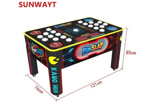 Hai người chơi thử nghiệm chiến đấu ánh sáng Nhanh chóng hoạt động bằng tiền xu thử thách đổi thưởng Máy trò chơi Tát vui vẻ Thời gian phản ứng nhanh - Product Image 3