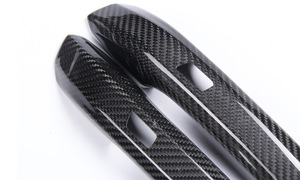 มือจับประตูคาร์บอนไฟเบอร์แบบแห้ง สำหรับ AUDI Audi Carbon A4/4L A5 Q5L SQ5 B9 รุ่น AUDCF003 - Product Image 3