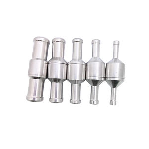 Clapet anti-retour universel en aluminium argenté pour essence et diesel, accessoires pour automobiles, navires et hélicoptères - Product Image 5