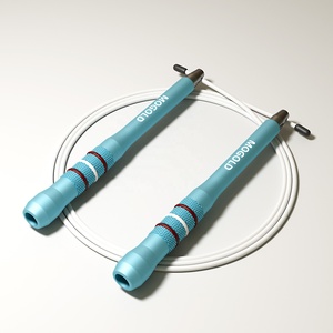 Mogold nhôm xử lý tốc độ nhảy dây với PVC Áo dây thép cáp cho boxing chéo phù hợp với Đào Tạo - Product Image 4