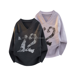 Camiseta de Fútbol con Cuello Redondo para Hombre, Impresión Digital Personalizada, 100% Poliéster con Forro de Algodón, Marca de Moda, Estilo Casual de Alta Gama para Otoño - Product Image 2