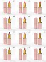Vente en gros de rouge à lèvres hydratant en tube rose, 12 couleurs, marque privée, rouge à lèvres mat, rouge à lèvres velours, soin des lèvres, rouge à lèvres teinté