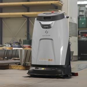 Robot aspirateur et serpillière autonettoyant, robot de nettoyage pour supermarchés commerciaux, centres commerciaux, robot de nettoyage automatique à eau - Product Image 2