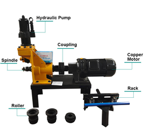 Low Noise High Performance with Compact Size Hydraulic Drive Pipe Roll <strong>Grooving</strong> <strong>Machine</strong> for 2''-10'' 12''steel Pipes Manual - Product Image 3