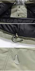 Traje de Esquí Impermeable con Logotipo Personalizado para <span class=keywords><strong>Mujer</strong></span>, Conjunto de Ropa de Invierno, Traje de Esquí de Forro Polar Cortavientos para Deportes al Aire Libre - Product Image 3