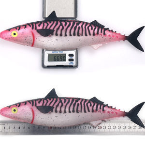 Señuelo blando de PVC de 29 cm y 67 g para pesca de caballa en barco. - Product Image 2
