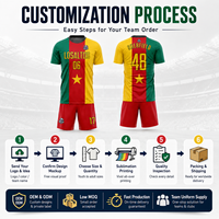 Camiseta de Fútbol Personalizada con Insignia del Equipo, Nombre y Número, Ropa Deportiva Transpirable para Partidos de Fútbol
