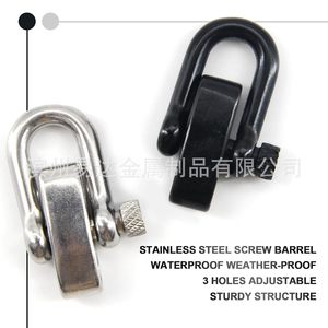 Hebilla de Bloqueo de Acero Inoxidable Tipo D Xinming de 5 mm, Multicolor, Equipo de Supervivencia para Exteriores - Product Image 2