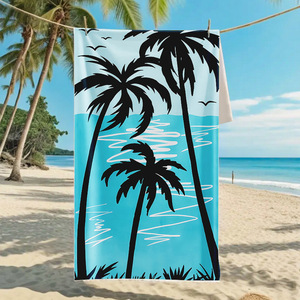 Cloudland Beach Towel Sand <b>Free</b> Luxury Beach Towel Microfiber Beach Towels with logo Custom Print High Quality - Product Image 2
