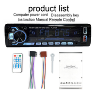 Lecteur MP3 universel pour voiture, commande vocale mains libres BT, prise en charge de la carte TF, double USB, musique sans perte, radio FM