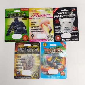 Kunden spezifische Blister kapseln Display Box 24 Packungen pro Kapsel verbessern die männliche Energie Natural Health Supplement Pill - Product Image 3