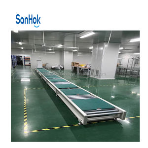 Fabrik preis Kunden spezifisches Rollen fördersystem-Hoch leistungs-/Schwerkraft-/angetriebene Förderer für Lager-und Produktions linien - Product Image 6