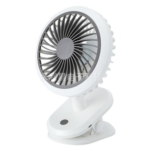 Mini ventilateur à clipser de 6,9 pouces, rechargeable, alimenté par USB, pour bureau, dortoir - Product Image 1