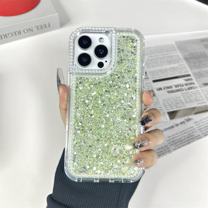 <span class=keywords><strong>Funda</strong></span> de Teléfono de Lujo con Diseño Exquisito de Perlas para Chicas, Triple Protección para OPP A6 X 4G/5G - Product Image 1