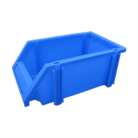 Nouveaux bacs de rangement en plastique semi-ouverts empilables pour entrepôt industriel, pour ranger outils, écrous, boulons