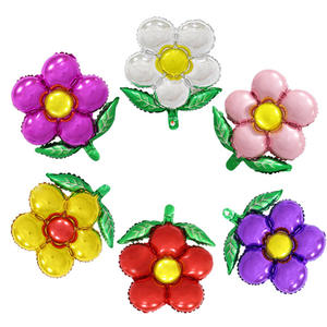 <span class=keywords><strong>Ballon</strong></span> en feuille de fleur <span class=keywords><strong>gonflable</strong></span> de forme personnalisée, décoration de fête multicolore, vente en gros - Product Image 3