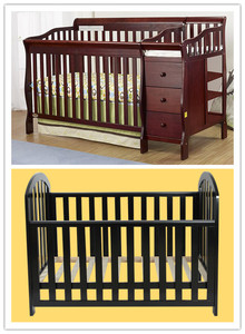 Su misura multifunzione in legno bianco culla per culla in Rattan comodino per neonato per uso ospedaliero e cameretta - Product Image 6