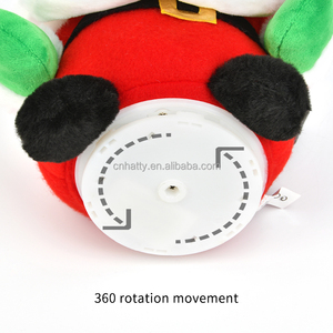 Wholesale Best-Selling Electric <b>Dancing</b> <b>Santa</b> Plush Cotton Toy Dynamic Spinning Music Doll Gift Decoration for Christmas - Product Image 6