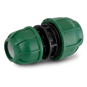 Raccord de réduction à compression SAP10027563 en PE/HDPE, matériau PP vierge, 75*63, résistant à la corrosion, modèle anneau de marque SAP - Product Image 1