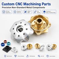 Custom AL6061 Aluminum CNC Turned Rotary Wheel Housing R6 0.01mm Anodized for Industrial Automation Equipment OEM Parts Kit Sets