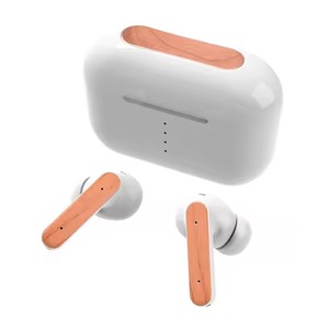 Écouteurs sans fil à réduction de bruit ANC+ENC, écouteurs en bois massif, double micro, <span class=keywords><strong>casque</strong></span> <span class=keywords><strong>audio</strong></span> Bluetooth <span class=keywords><strong>pour</strong></span> <span class=keywords><strong>iPhone</strong></span> et Android - Product Image 2