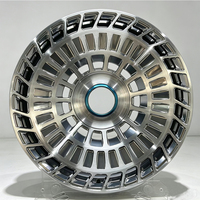 Nouvelles jantes en alliage forgé poli plaqué argent sur mesure 5x115/105/120 pour Buick LaCrosse Verano GL8 Dodge Charger