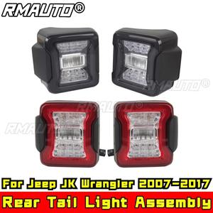 Ensemble de feux arrière de voiture européens et américains pour Jeep JK Wrangler 2007-2017, kit carrosserie, accessoires de voiture - Product Image 2