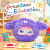 Jouet en peluche interactif IA, jouet vocal IA, apprentissage éducatif, bien-être émotionnel pour les voyages, Saimi Intelligence Artificielle