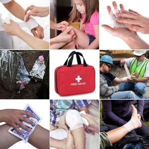 Kit di pronto soccorso <span class=keywords><strong>professionale</strong></span> per casa, auto o lavoro: più forniture mediche di emergenza per campeggio, caccia, escursioni all'aperto - Product Image 6