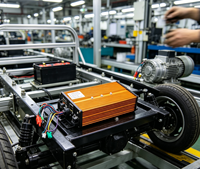 Contrôleur de moteur CC sans balais YUFENG avec module réglable pour tricycle électrique 48V 48V50A