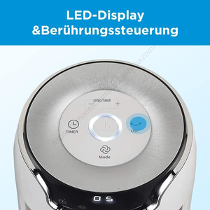 Ventilador de Torre sin Aspas de Alta Calidad para Hogar, Oficina y Dormitorio, con Control Remoto Inteligente, Estilo de Piso, Potente, para Verano - Product Image 5