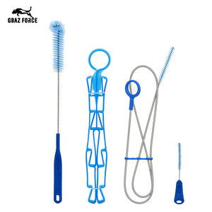 Kit de nettoyage de poche à eau Gbaz Force Hydration, bleu, en PP et acier inoxydable, durable, pour usage sportif en extérieur - Product Image 1