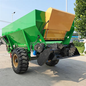 Fertilizante orgánico multifuncional Muck Lime Compost Spreader Esparcidor <span class=keywords><strong>de</strong></span> estiércol arrastrado con bomba para tractor fresco - Product Image 5