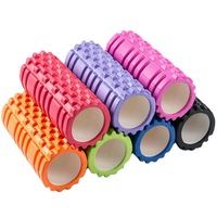 Ensemble de rouleaux en mousse de yoga Bâton de rouleau musculaire Balle de massage Arbre de massage Rouleau Pilates Ensemble de fitness