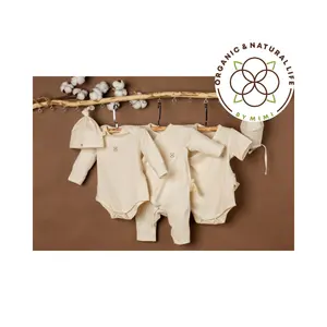 Ropa de bebé de la mejor calidad, seguridad sanitaria, reemplazo diario, logotipo personalizado, caja de cartón, embalaje de fábrica de Vietnam - Product Image 1