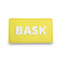Étiquettes brodées personnalisées en PVC et caoutchouc, patchs pour chapeaux, accessoires vestimentaires, étiquettes de marque durables et flexibles, décoration de logo