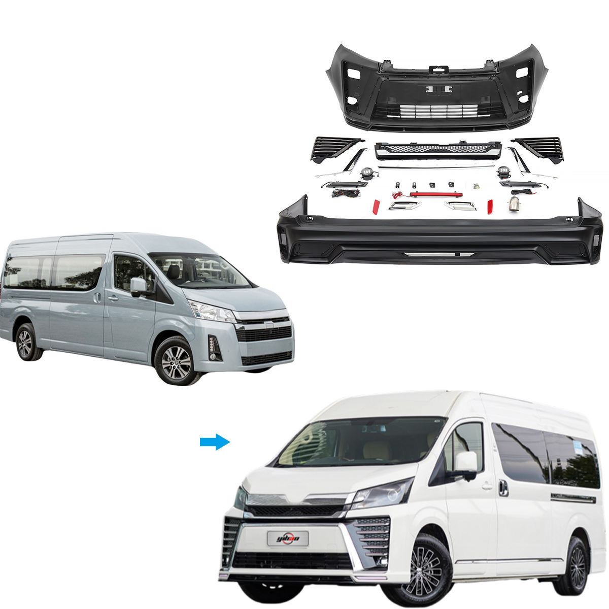 Hiace Commuter Toyota Hiace Slwb 2019 Hiace Lwb Toyota Hiace - Main Image