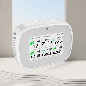Air Quality Monitor 10-in-1 LCD Display Infrared CO2 Laser PM2.5 TVOC Formaldehyde Detection Temperature Humidity - Product Image 3