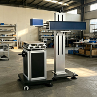 Machine de marquage laser UV à colonne Oy Accessories - Refroidie par eau, facile à utiliser, prend en charge DXF/AI/PLT