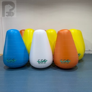 Bouée <span class=keywords><strong>gonflable</strong></span> conique géante de 1,5 m avec logo personnalisé, pour la navigation marine, les lacs, la mer, les courses aquatiques et les parcs aquatiques. - Product Image 5
