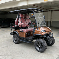 Carrito de Golf Eléctrico Ecológico de 4 Plazas con Color de Carrocería Personalizable y Configuración Personalizable para Uso en Vecinados