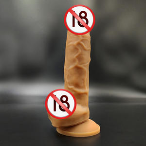 Productos sexuales para lesbianas, consolador realista de silicona suave, ventosa vaginal, Anal tapón, masaje femenino, pene, juguete sexual, consolador para mujer - Product Image 5