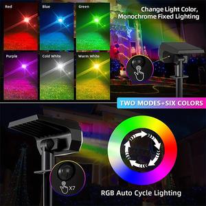 ไฟสวนพลังงานแสงอาทิตย์ IP65 กันน้ำไร้สาย LED สปอตไลท์ตกแต่งภายนอกอาคาร 2W แบตเตอรี่ลิเธียมแบบชาร์จไฟได้ 15 ม. - Product Image 4