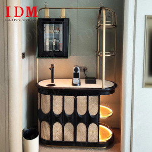 Ensemble <span class=keywords><strong>de</strong></span> meubles <span class=keywords><strong>de</strong></span> chambre à coucher en bois massif écologique <span class=keywords><strong>de</strong></span> luxe personnalisé IDM Shangri-<span class=keywords><strong>La</strong></span> <span class=keywords><strong>5</strong></span> étoiles, design moderne, lit pour hôtels - Product Image 4