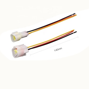 3P Wit Zwart <span class=keywords><strong>3</strong></span> Bedrading Auto Connectoren FW-C-3M-B FW-C-3F-B Custom Auto Kabelboom Assemblage - Product Image 5