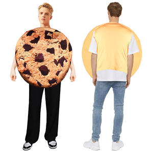Vente flash Halloween, costume de fête de style <span class=keywords><strong>anime</strong></span>, bière amusante, spoof, barre de chocolat au beurre de cacahuète, combinaison de costume unisexe - Product Image 5